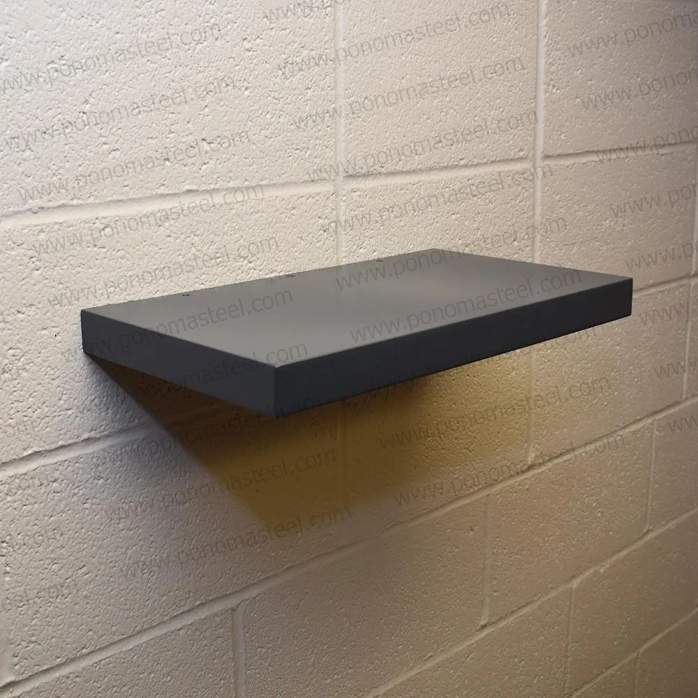 Metal shelves 23"- 27" (cm. 58.4 - 68.6) made-to-order shelves Ponoma®