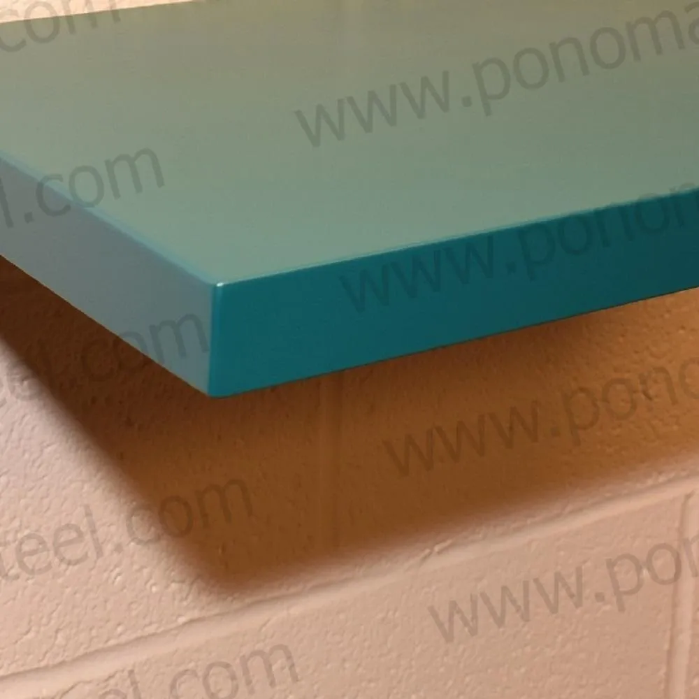 Metal shelves 23"- 27" (cm. 58.4 - 68.6) made-to-order shelves Ponoma®