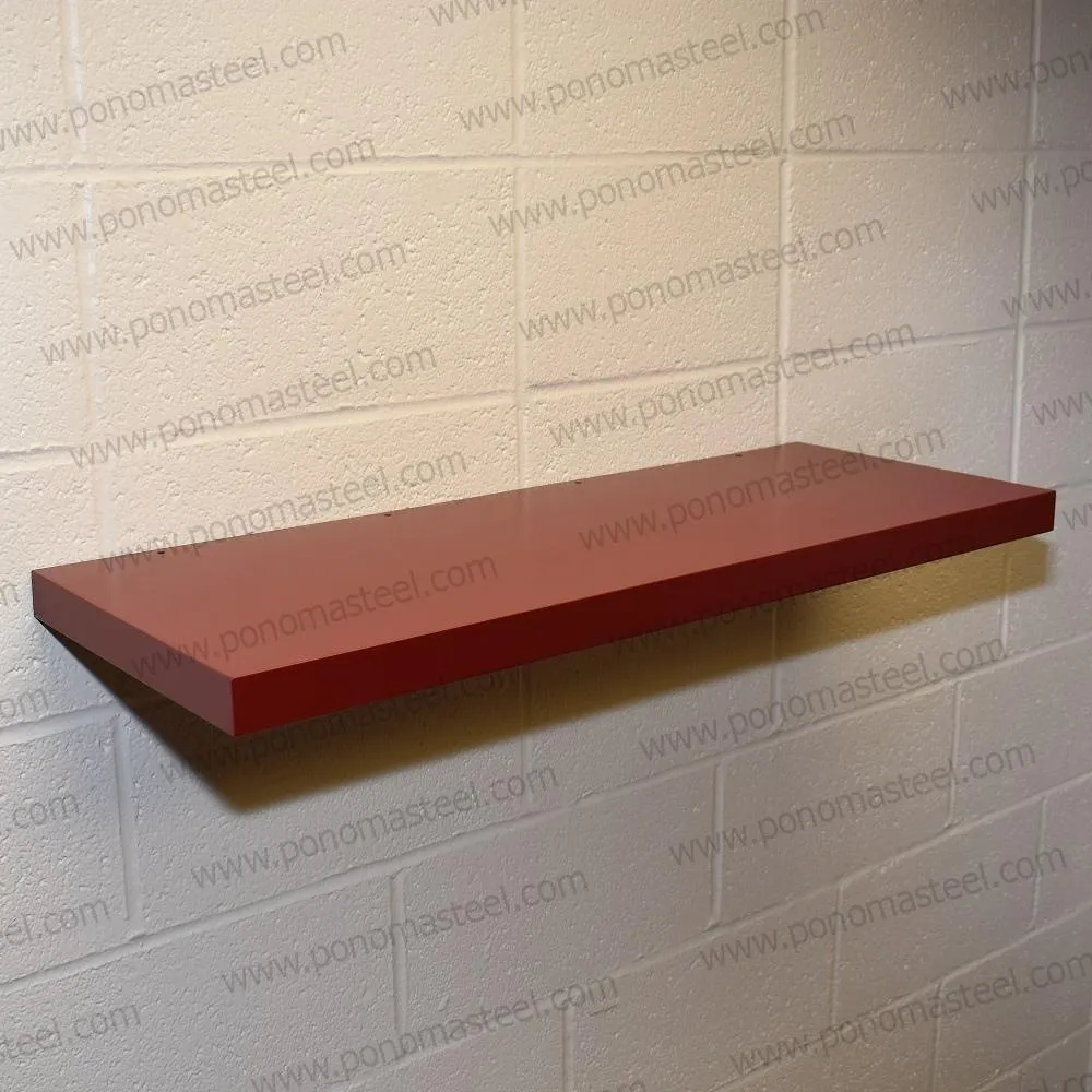 Metal shelves 23"- 27" (cm. 58.4 - 68.6) made-to-order shelves Ponoma®