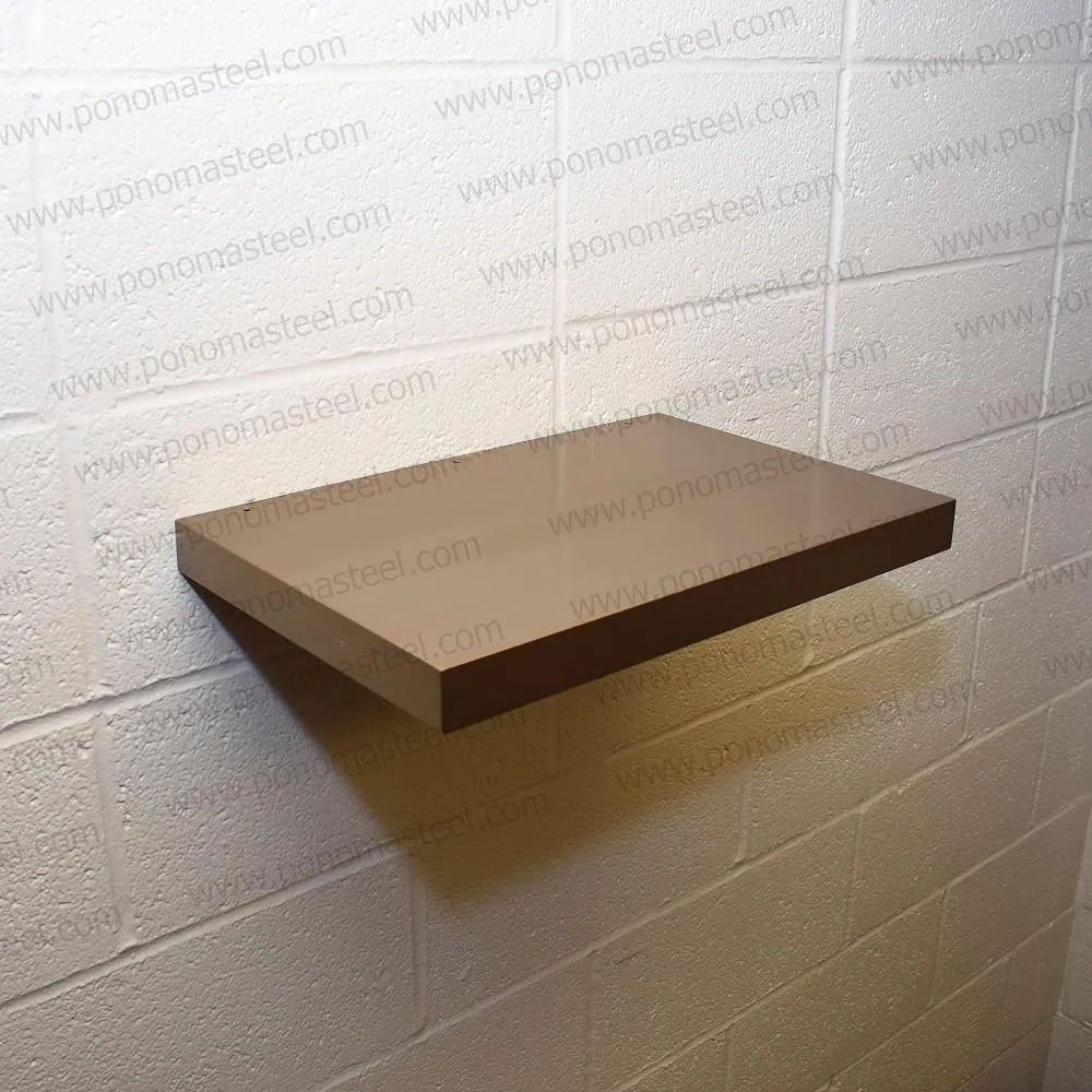 Metal shelves 23"- 27" (cm. 58.4 - 68.6) made-to-order shelves Ponoma®