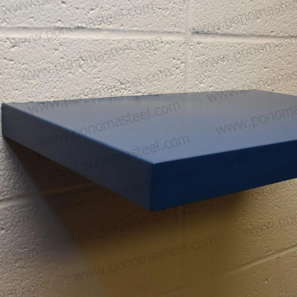 Metal shelves 23"- 27" (cm. 58.4 - 68.6) made-to-order shelves Ponoma®