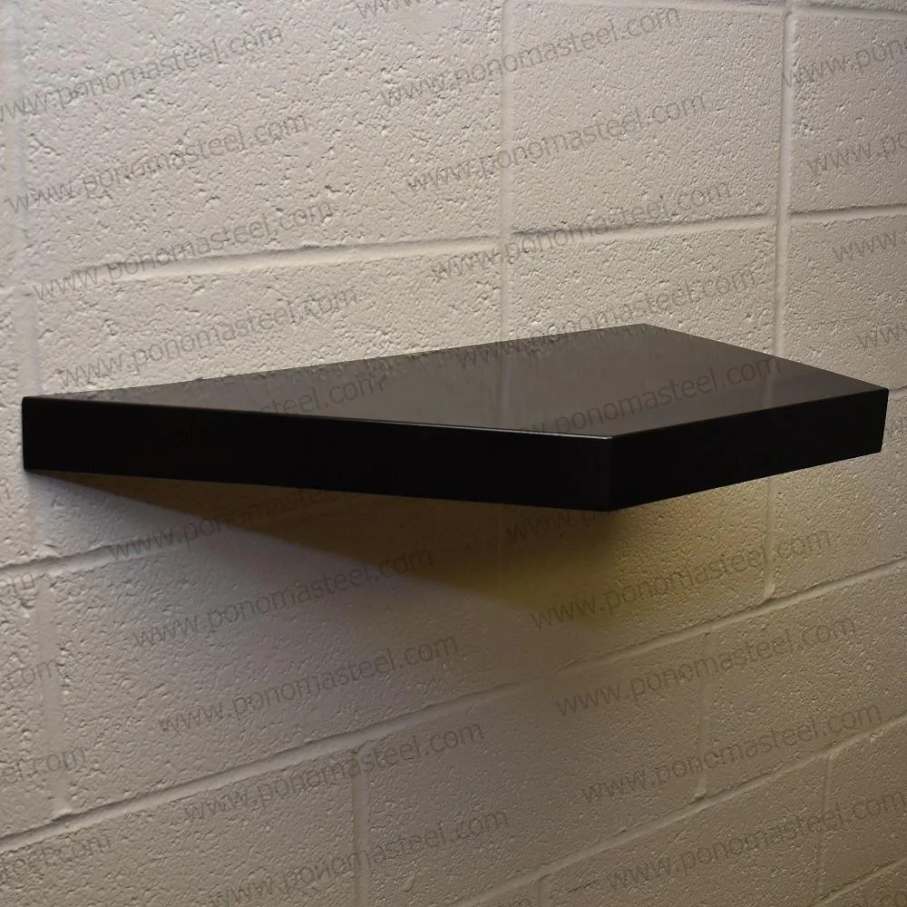 Metal shelves 68"- 72" (cm. 160 - 183) made-to-order floating shelves Ponoma®