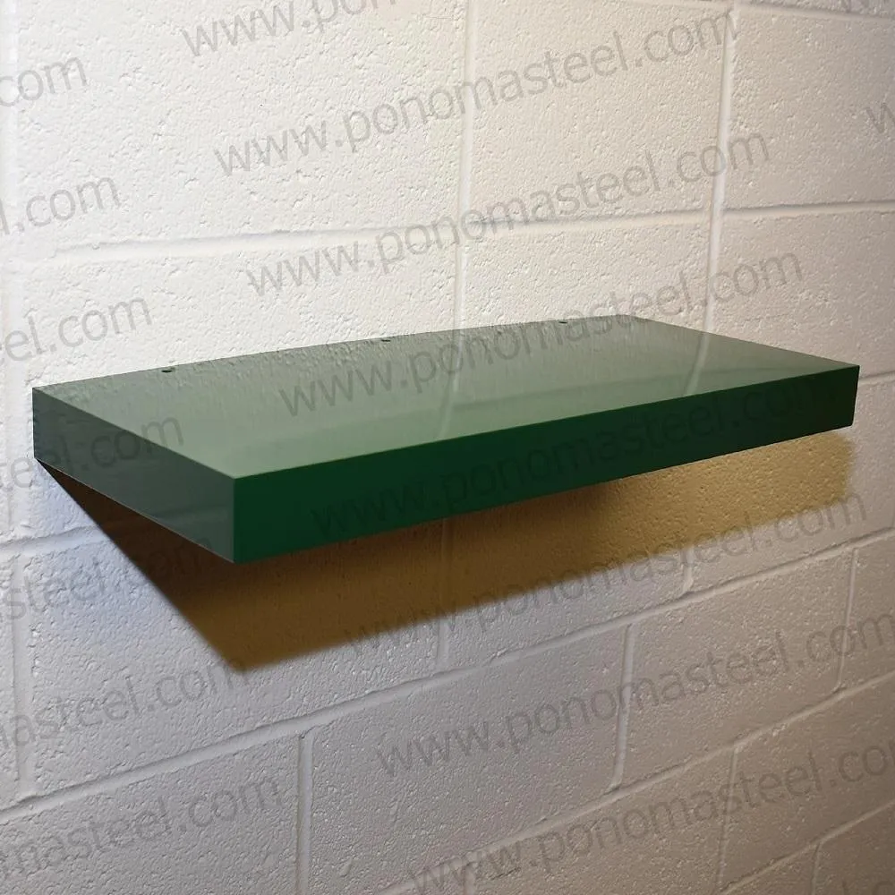 Metal shelves 68"- 72" (cm. 160 - 183) made-to-order floating shelves Ponoma®