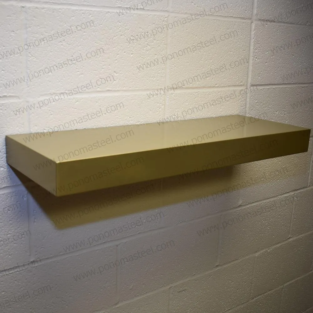 Metal shelves 68"- 72" (cm. 160 - 183) made-to-order floating shelves Ponoma®