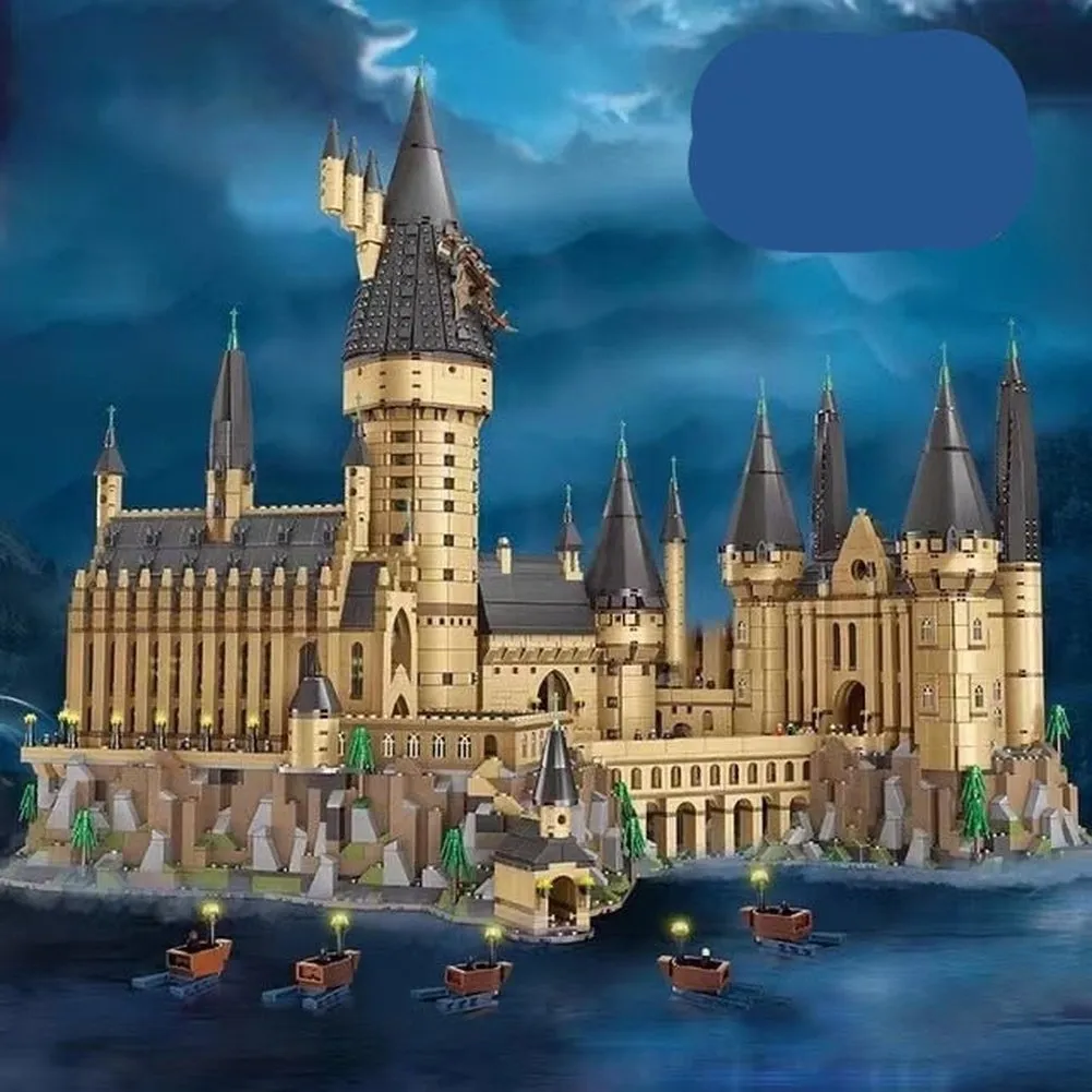 MOC  Compatible  New MOC 3 IN 1 Magic Movie Model Castle Centra Compatible 16060 Building Blocks Brick Assembly    Toys