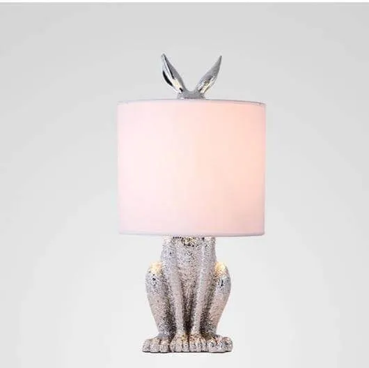 Modern Rabbit Fairytale Resin Table Lamp