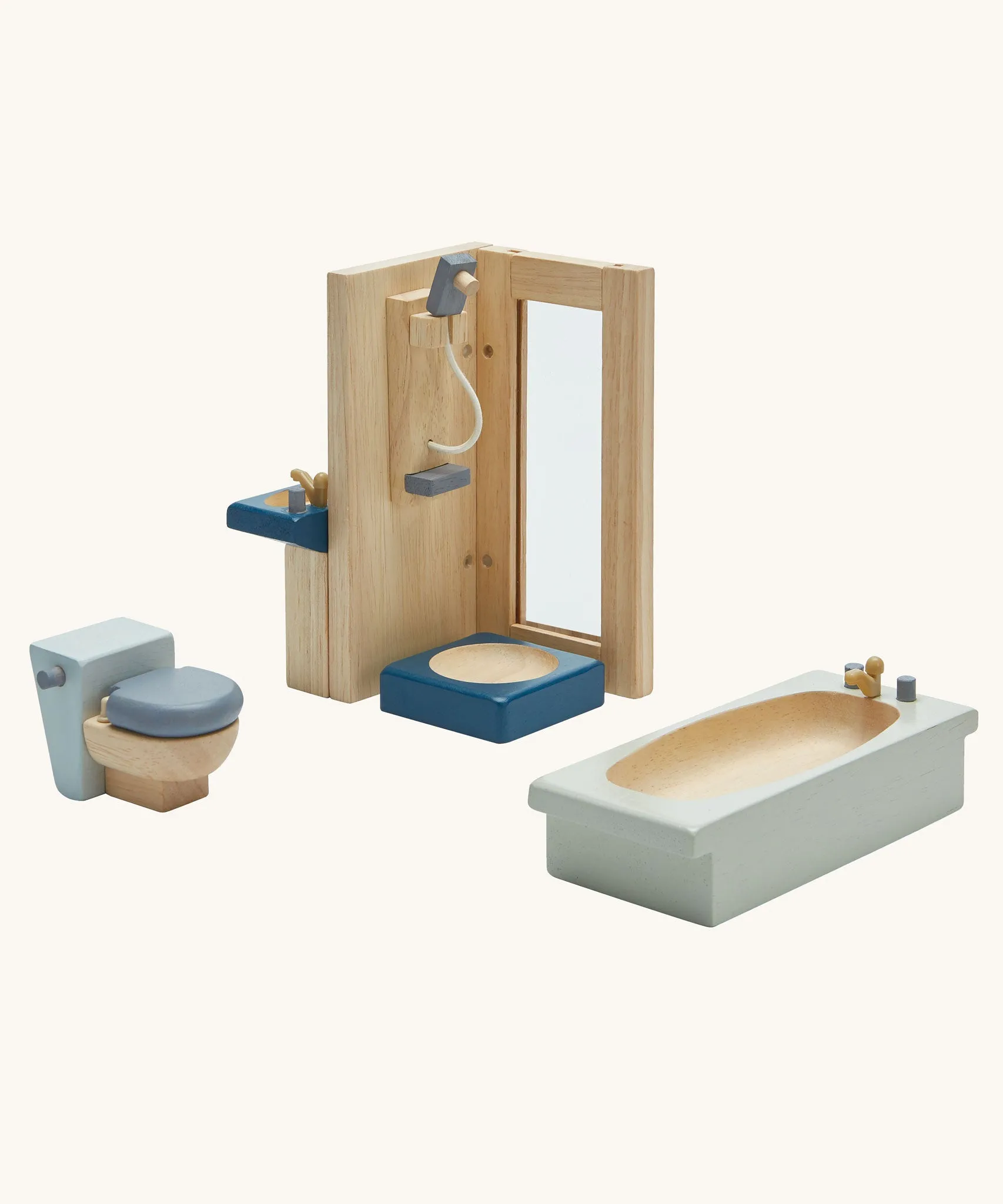 PlanToys Bathroom Dolls House Furniture