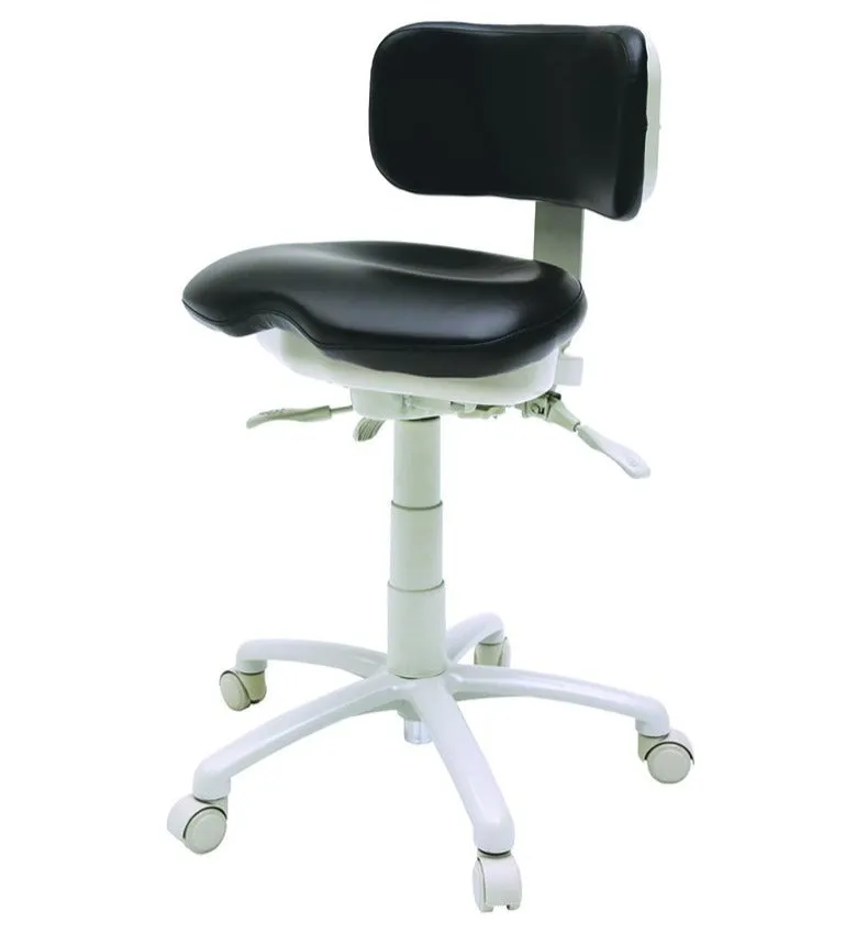 Premium Ergonomic Dental Operator Waterfall-Style Seat Stools US Made