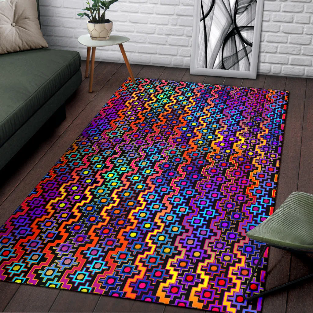 Rainbow Healing Rug