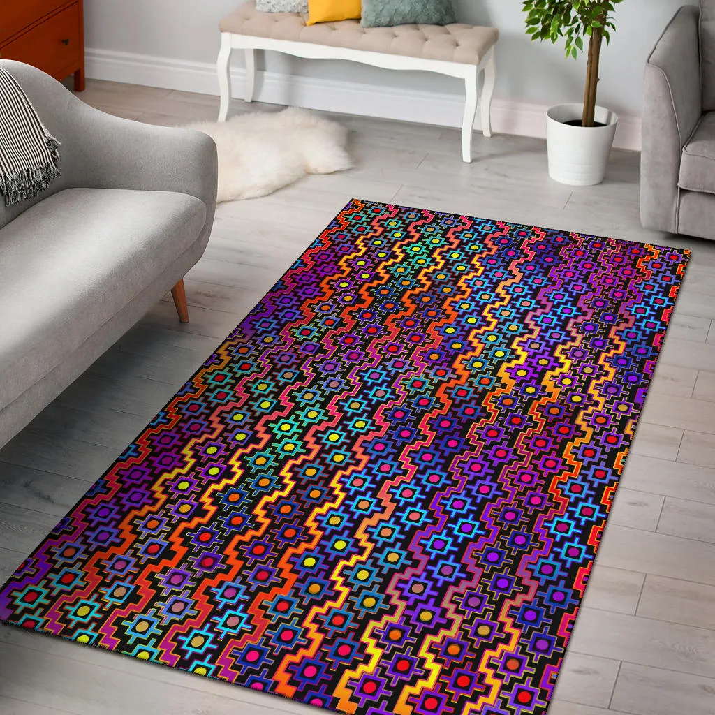 Rainbow Healing Rug