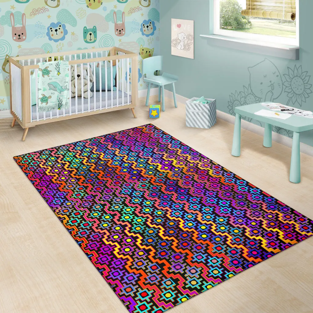 Rainbow Healing Rug