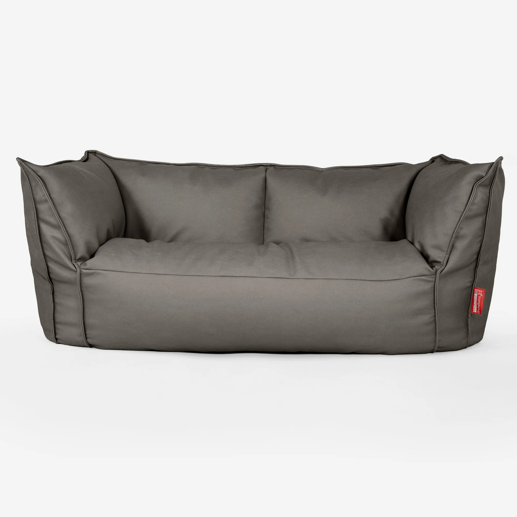 Ruben Bean Bag Sofa - Vegan Leather Grey