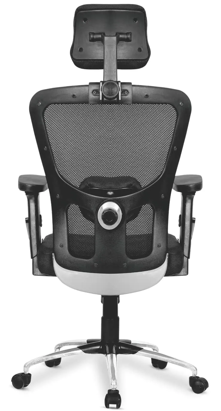 SAVYA HOME Beatle High Back Office Chair- Back/Desk Chair Back/Spare Parts/Chairs for Home/Study Chair Back/Ergonomic Chair Back/Computer Chair Accessories/Black