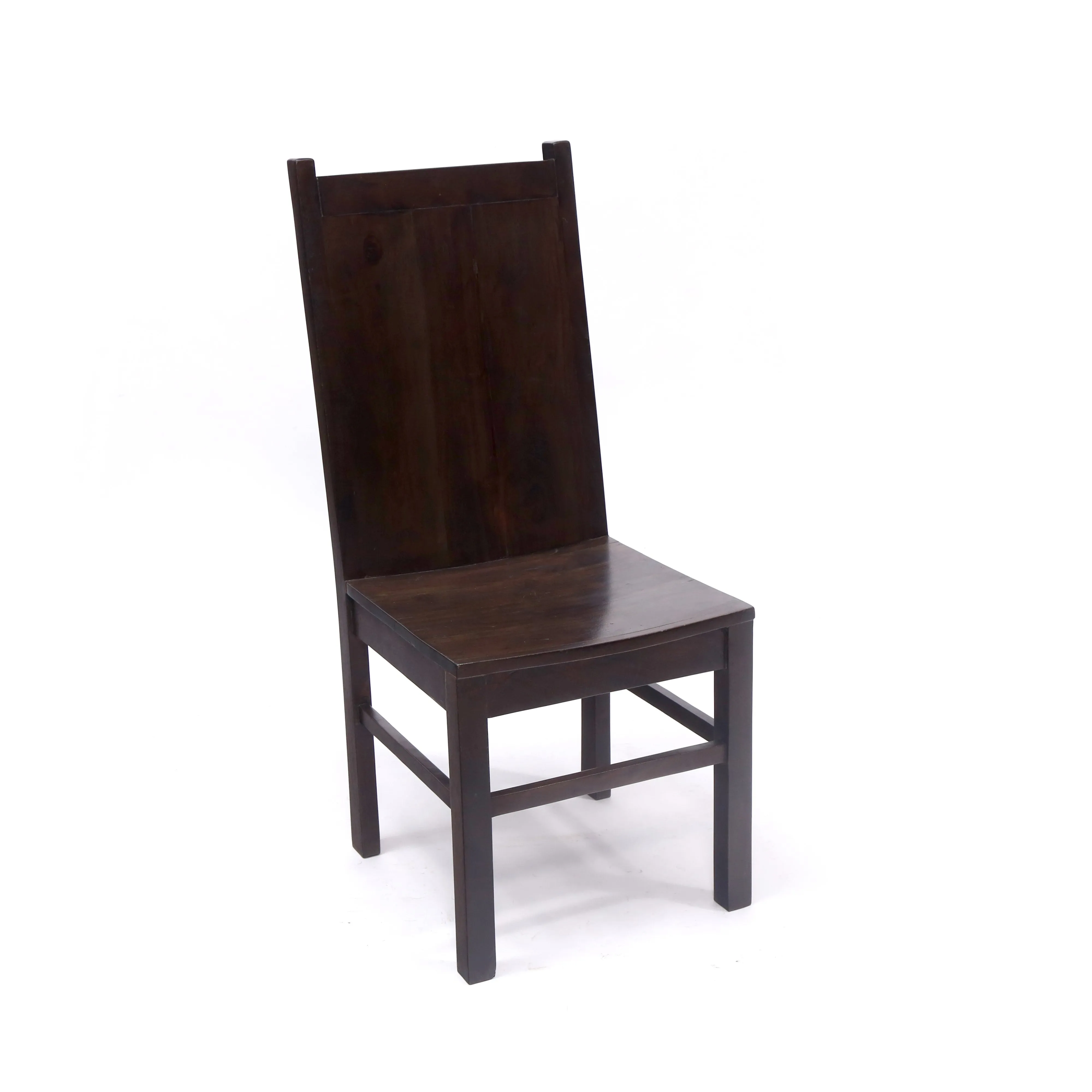 (Set of 2) Long Back Wooden Dinning  Chair