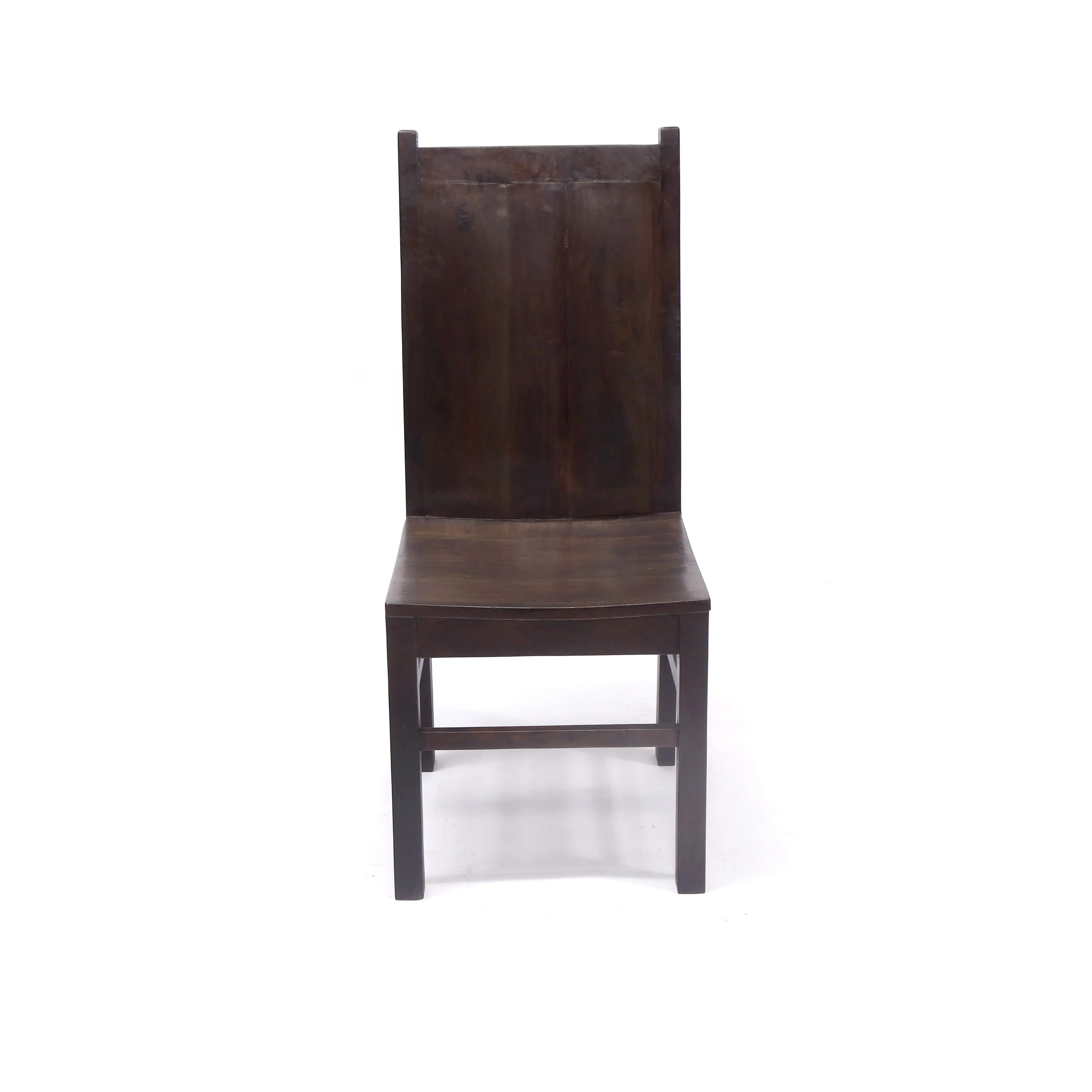 (Set of 2) Long Back Wooden Dinning  Chair