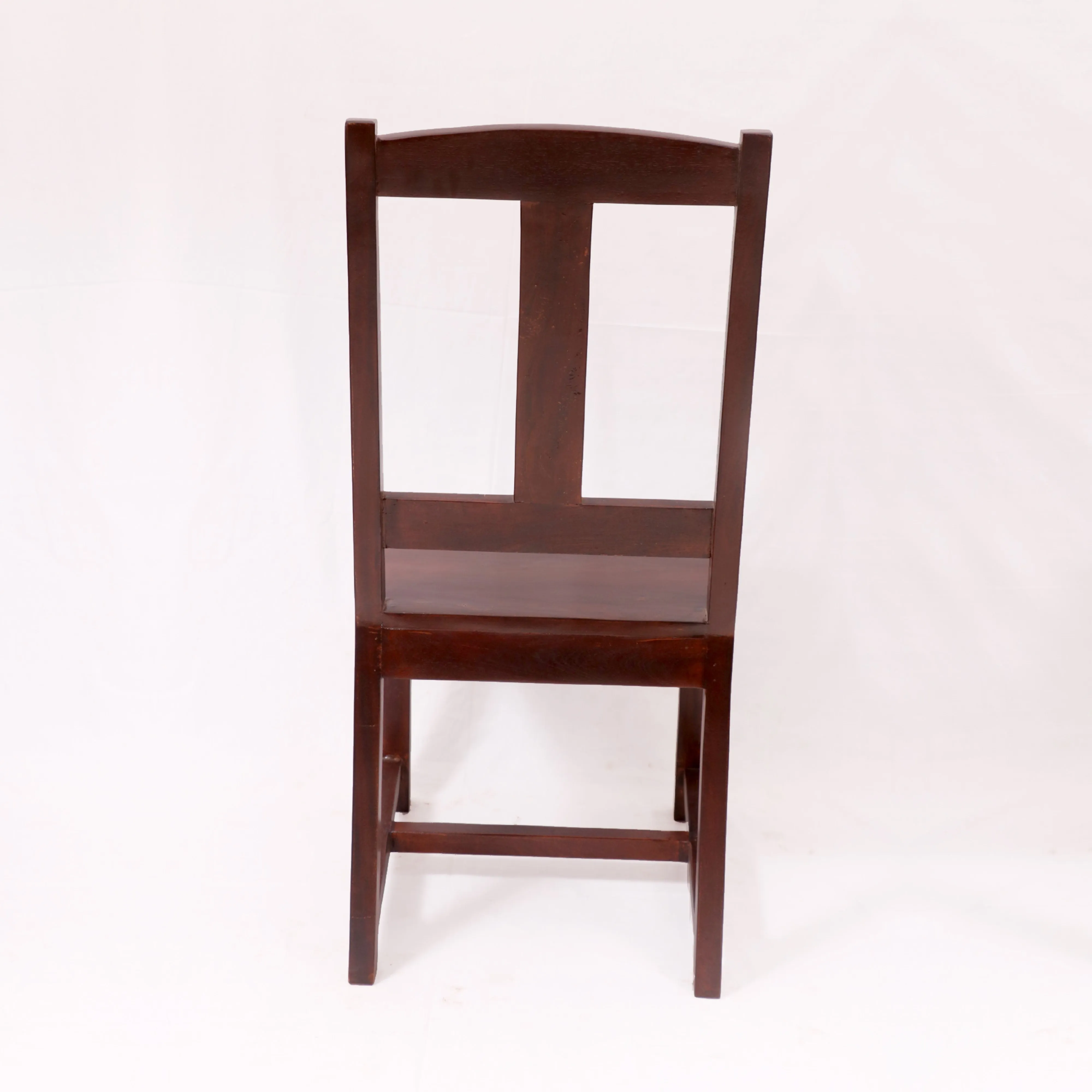 (Set of 2) Natural Tone Simple Country Wood Chair