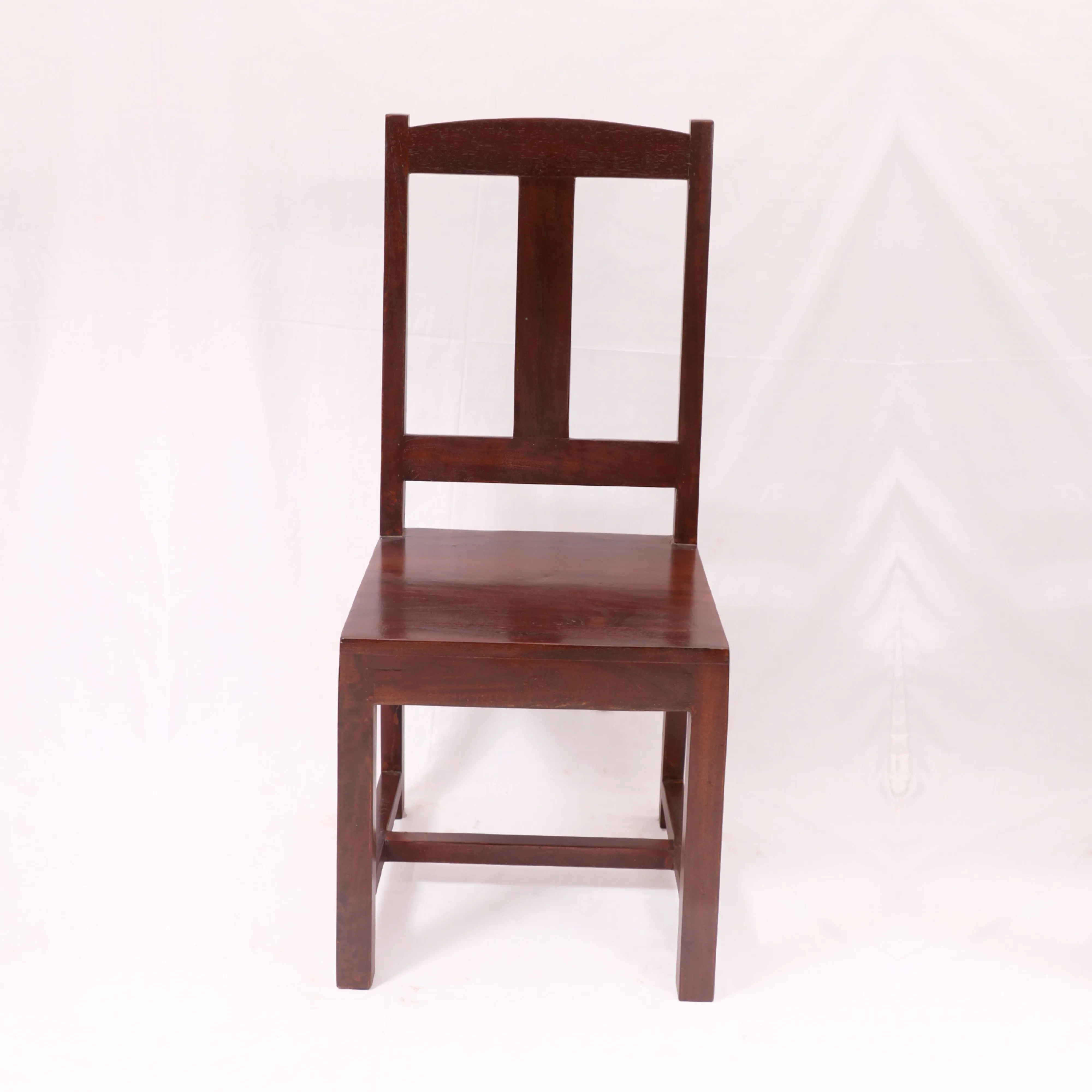 (Set of 2) Natural Tone Simple Country Wood Chair