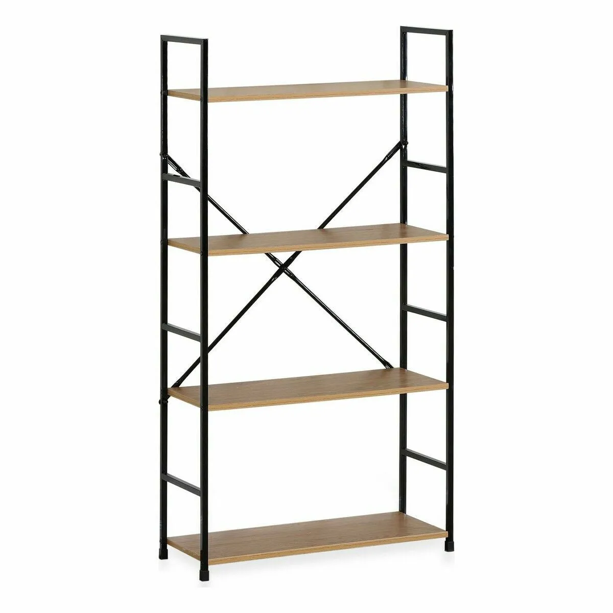 Shelves Confortime 4 Shelves Metal 58,6 x 23,5 x 112 cm (2 Units)