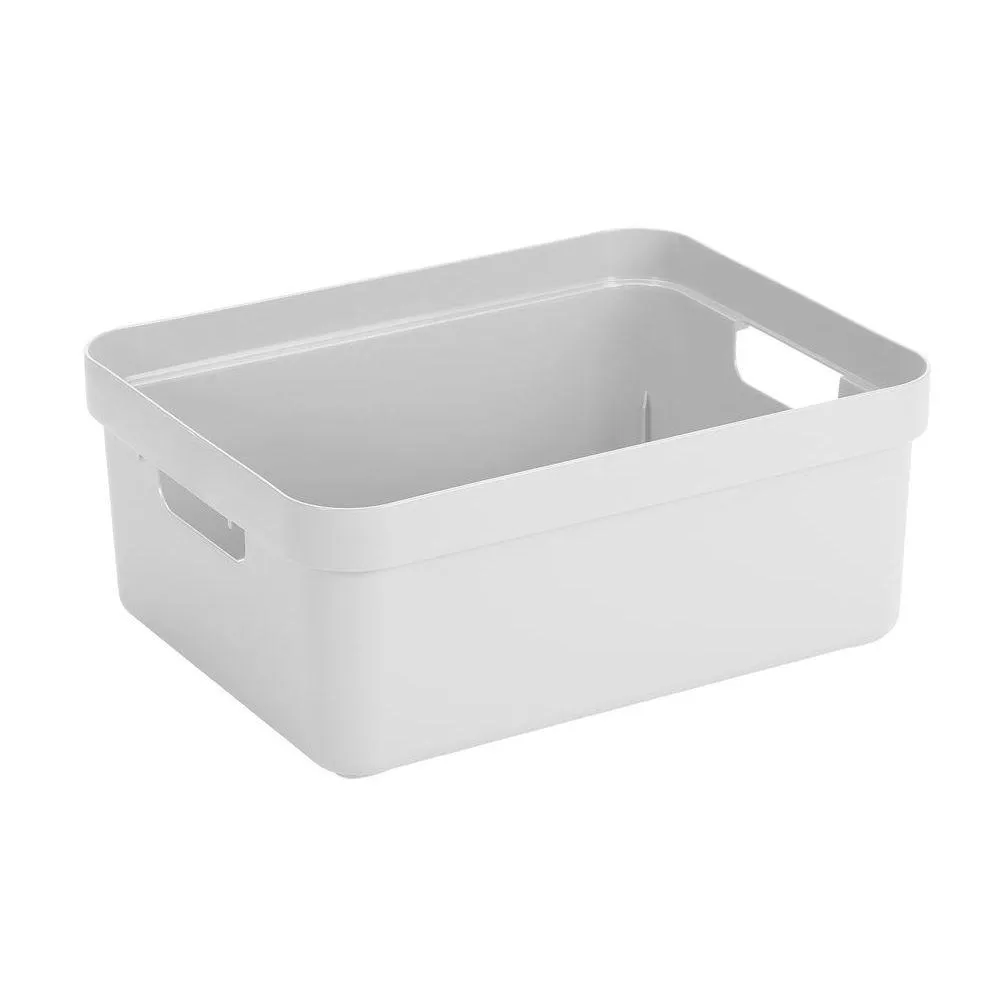 Sigma Home 24L Storage Box White