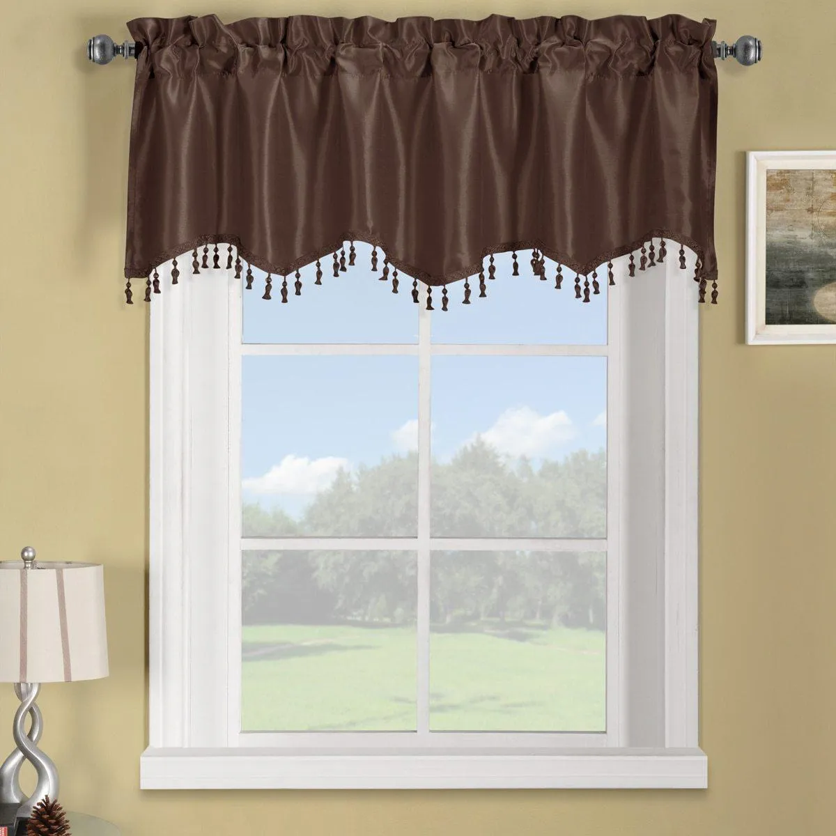 Soho Straight Valance 70"Wx17"L (Single)