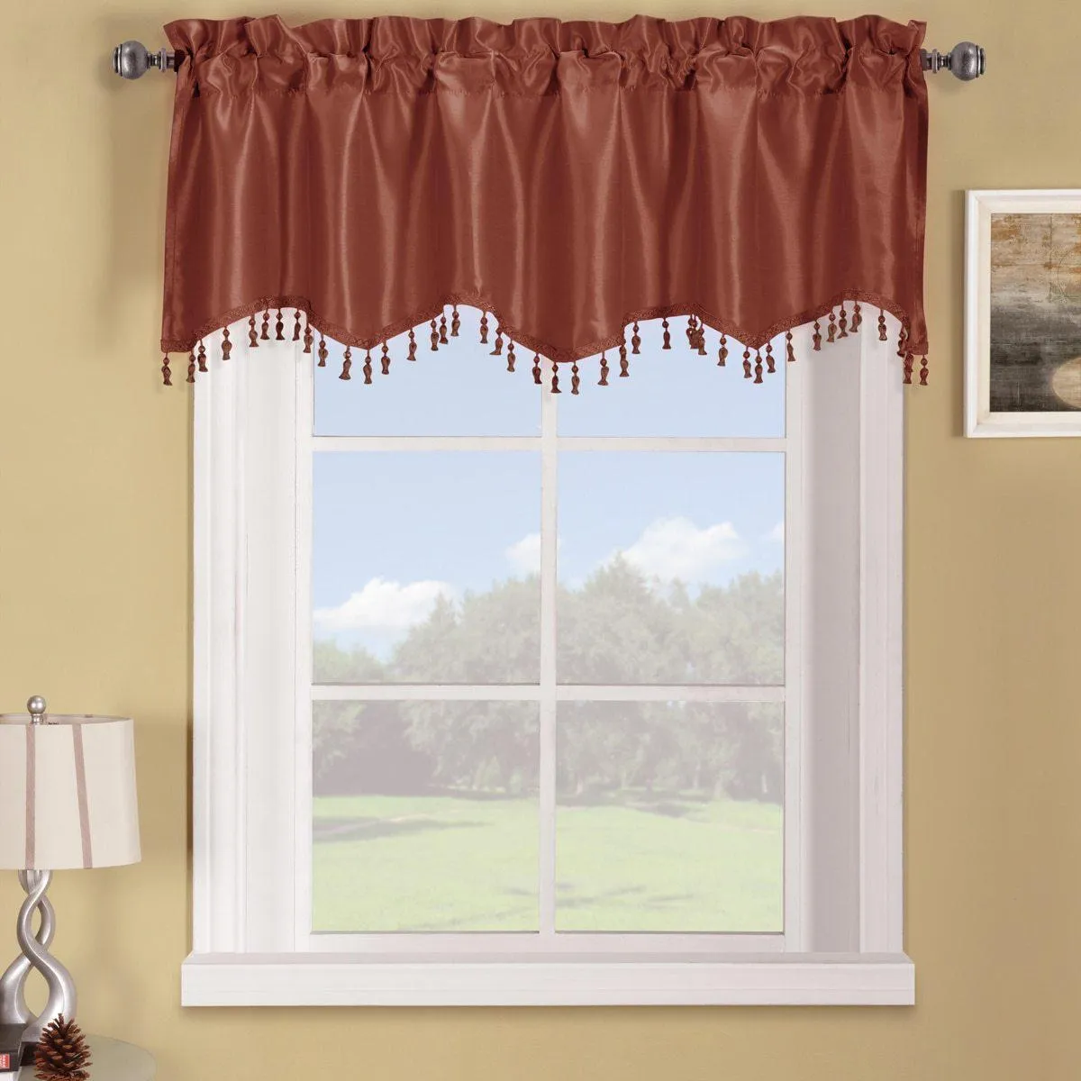 Soho Straight Valance 70"Wx17"L (Single)