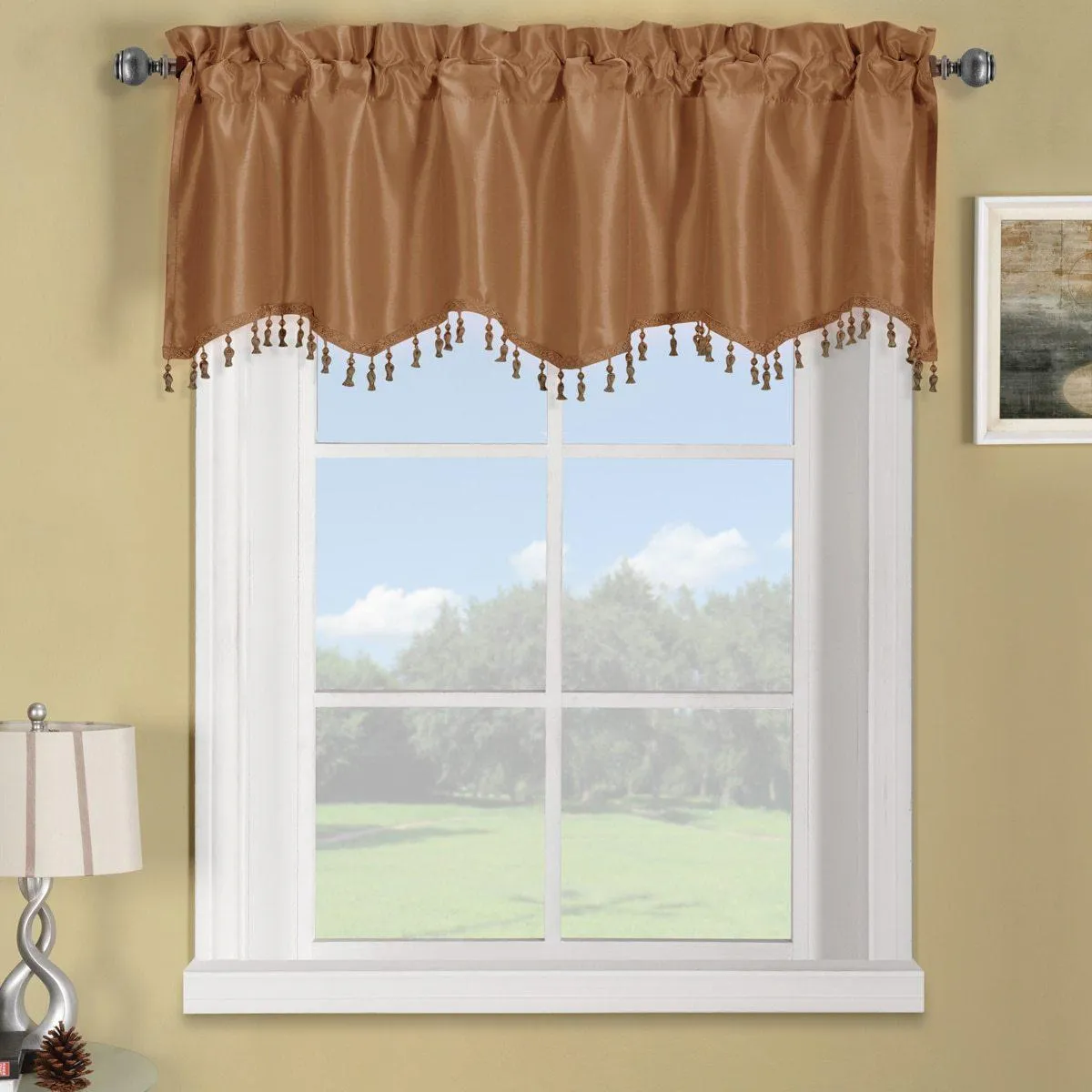 Soho Straight Valance 70"Wx17"L (Single)