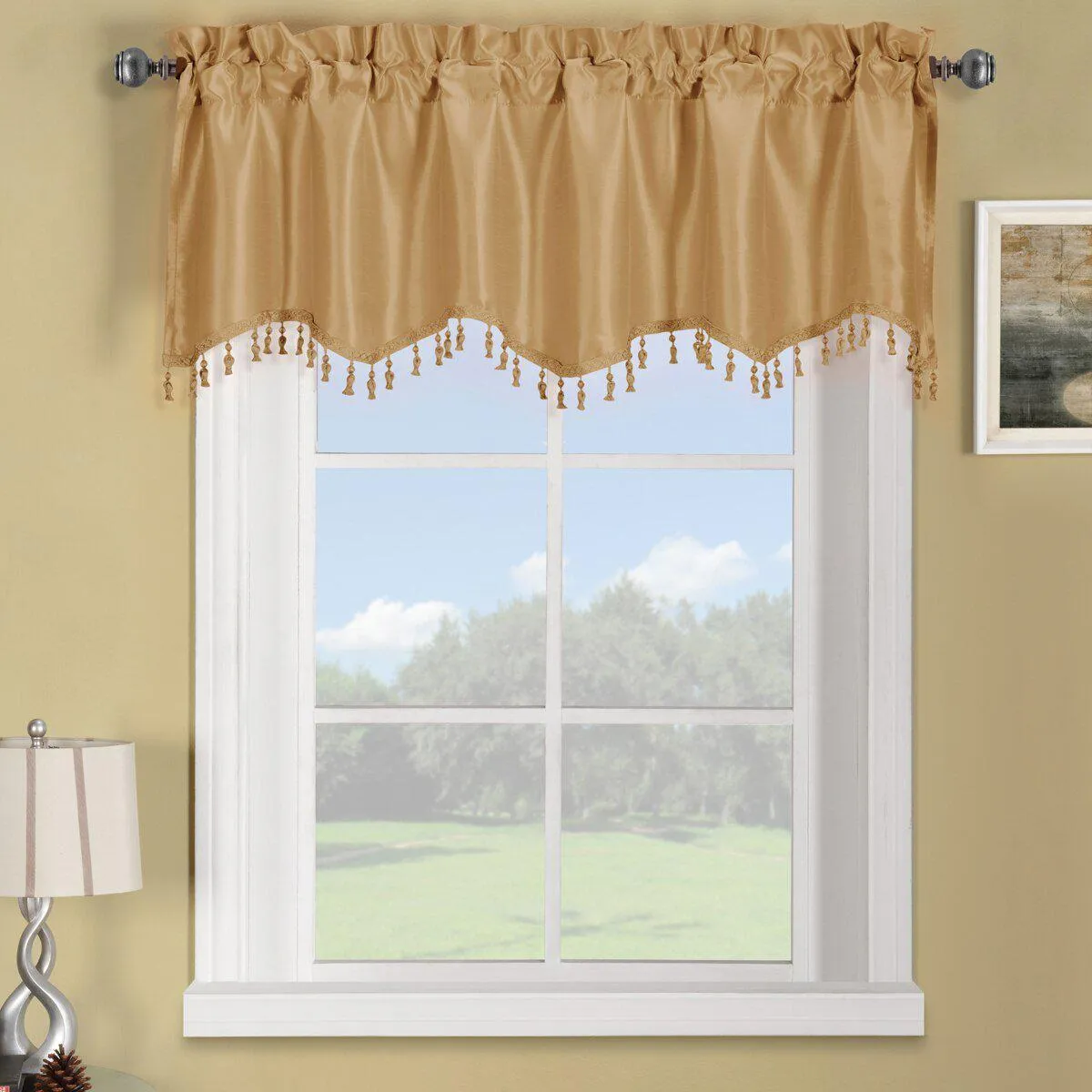 Soho Straight Valance 70"Wx17"L (Single)