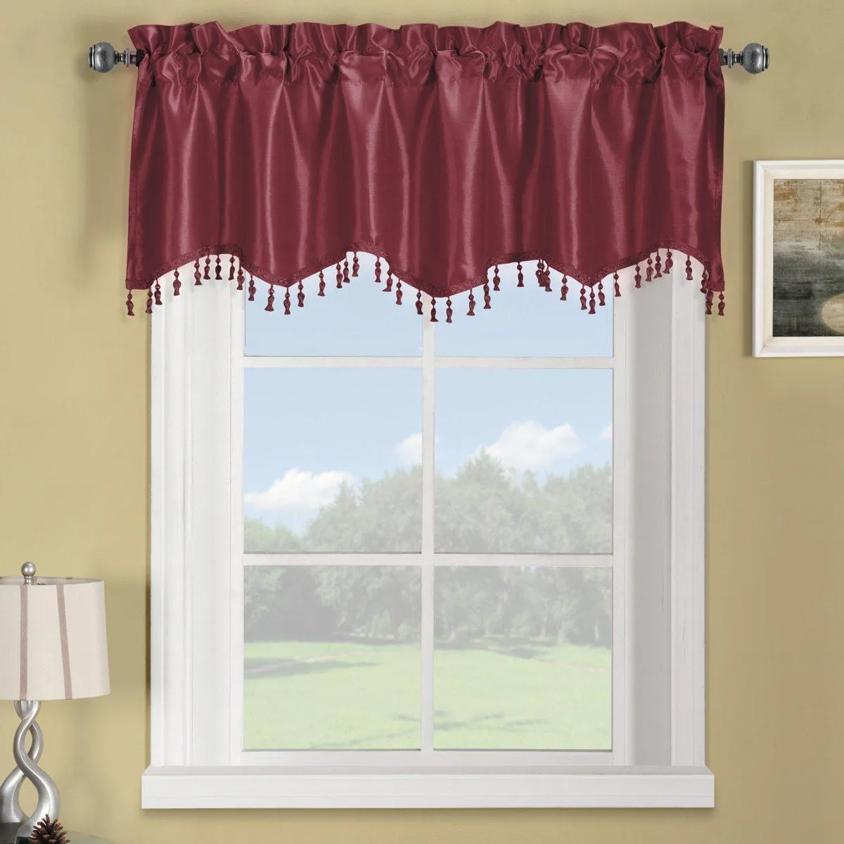 Soho Straight Valance 70"Wx17"L (Single)