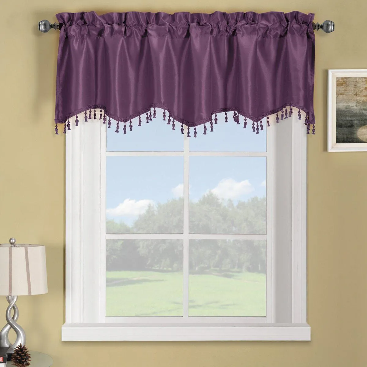 Soho Straight Valance 70"Wx17"L (Single)