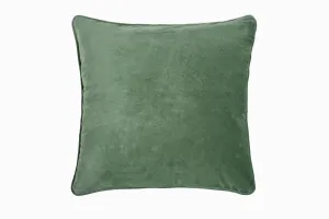 SQUARE VELVET CUSHION IVY