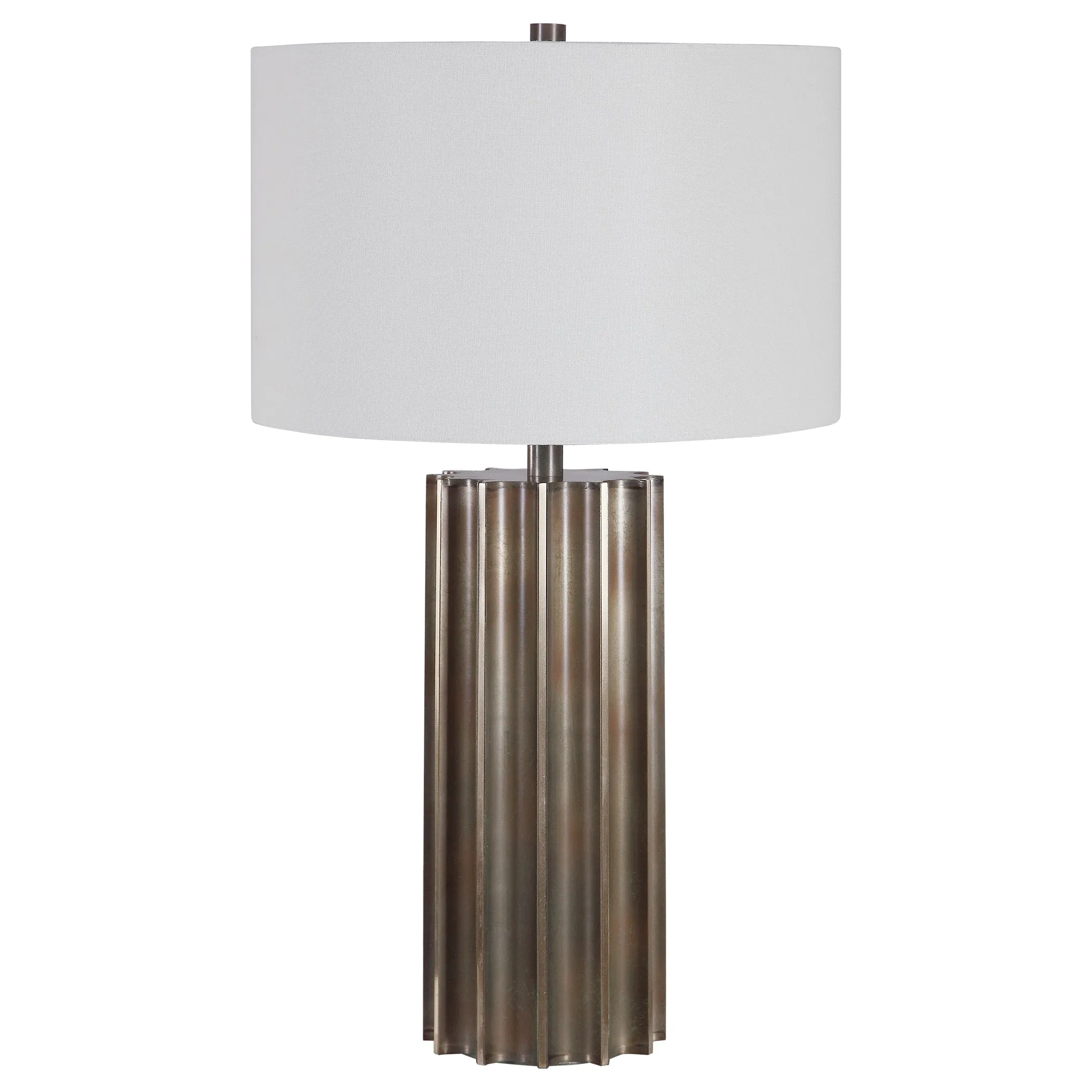 Uttermost Khalio Gun Metal Table Lamp