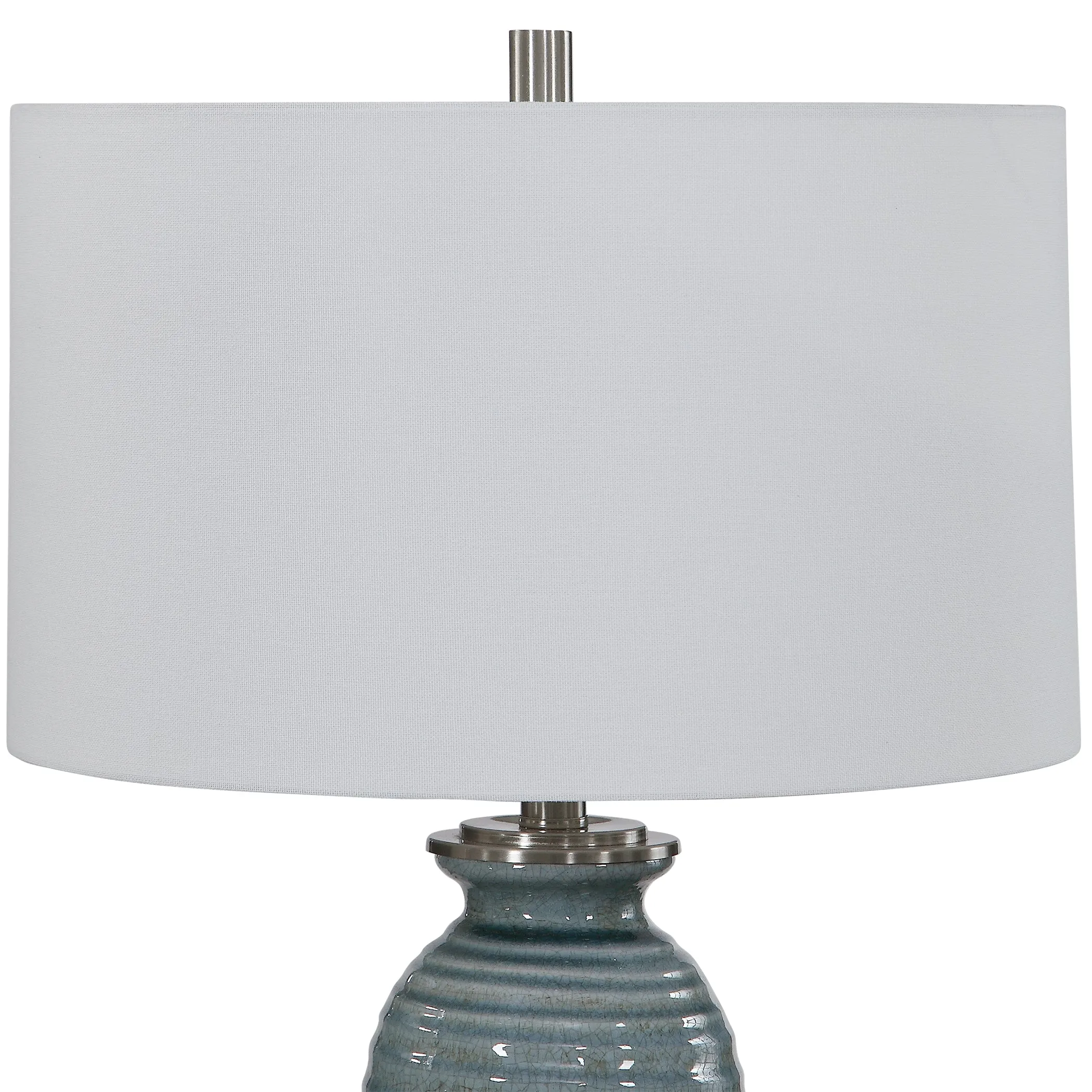 Uttermost Zaila Light Blue Table Lamp