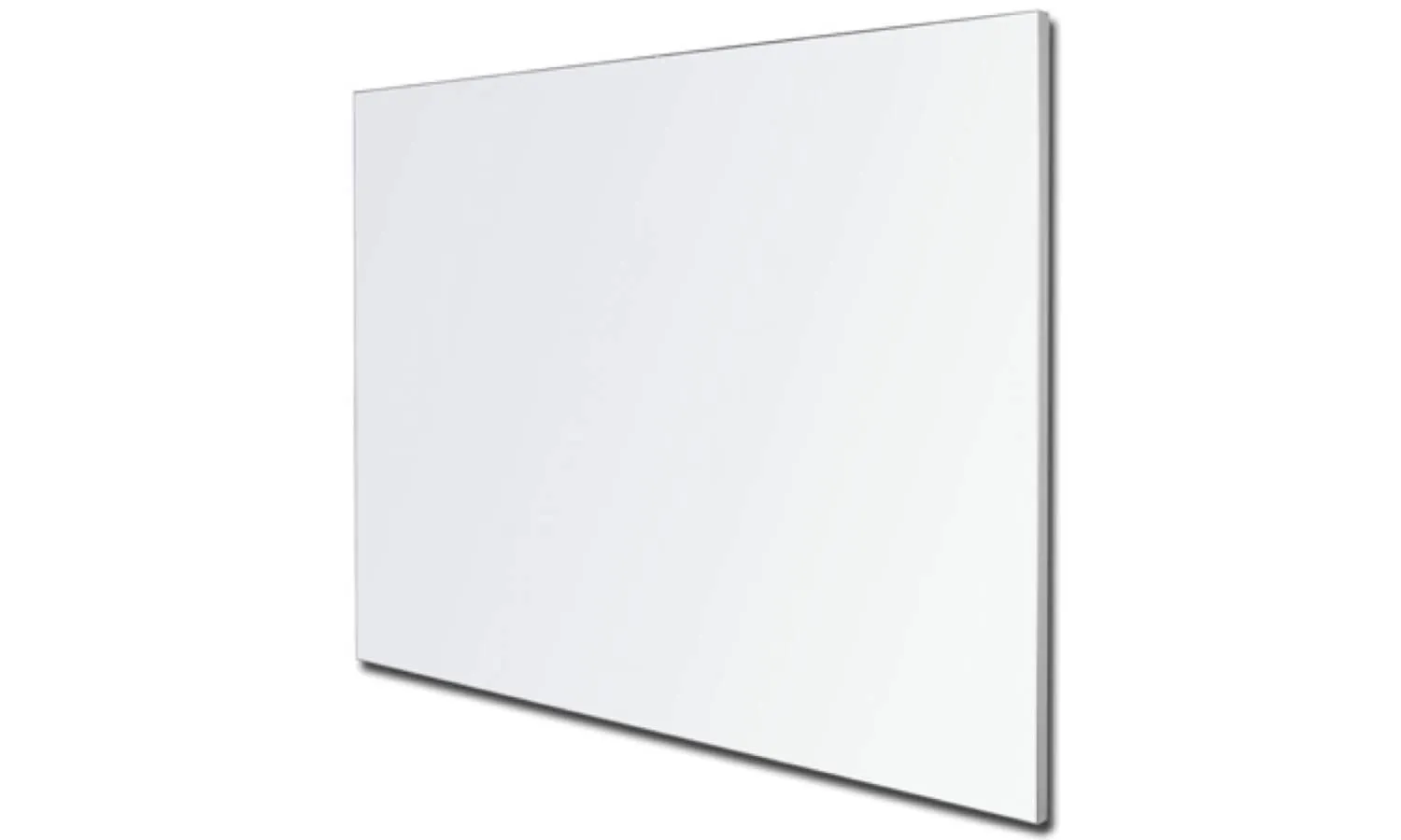 Vision Commercial Porcelain Magnetic Whiteboards - Slim White Frame