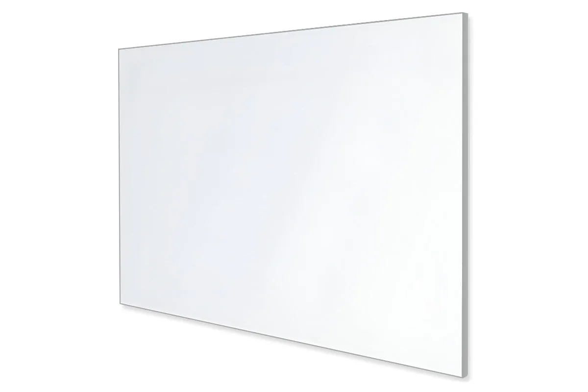 Vision Heavy Duty Porcelain Magnetic Whiteboard - Slim Silver Frame