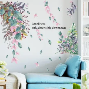 Whimsical Leaves Wall Stickers