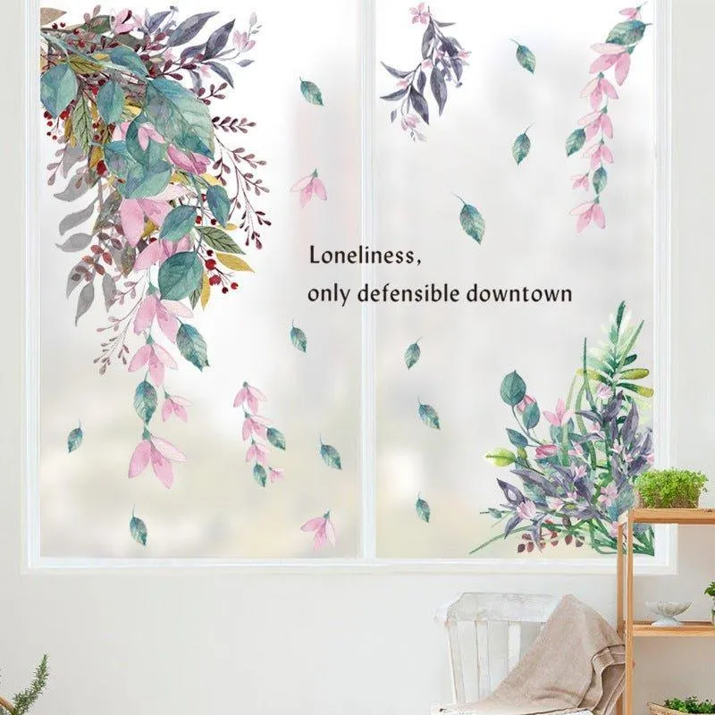 Whimsical Leaves Wall Stickers