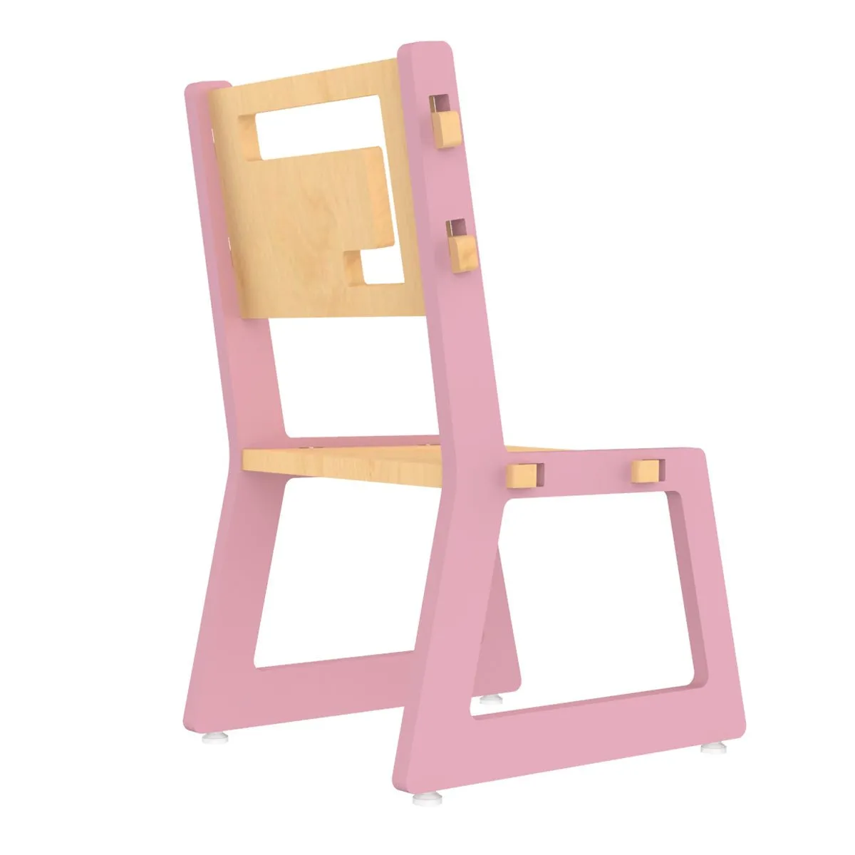 X&Y Blue Apple Chair - Pink