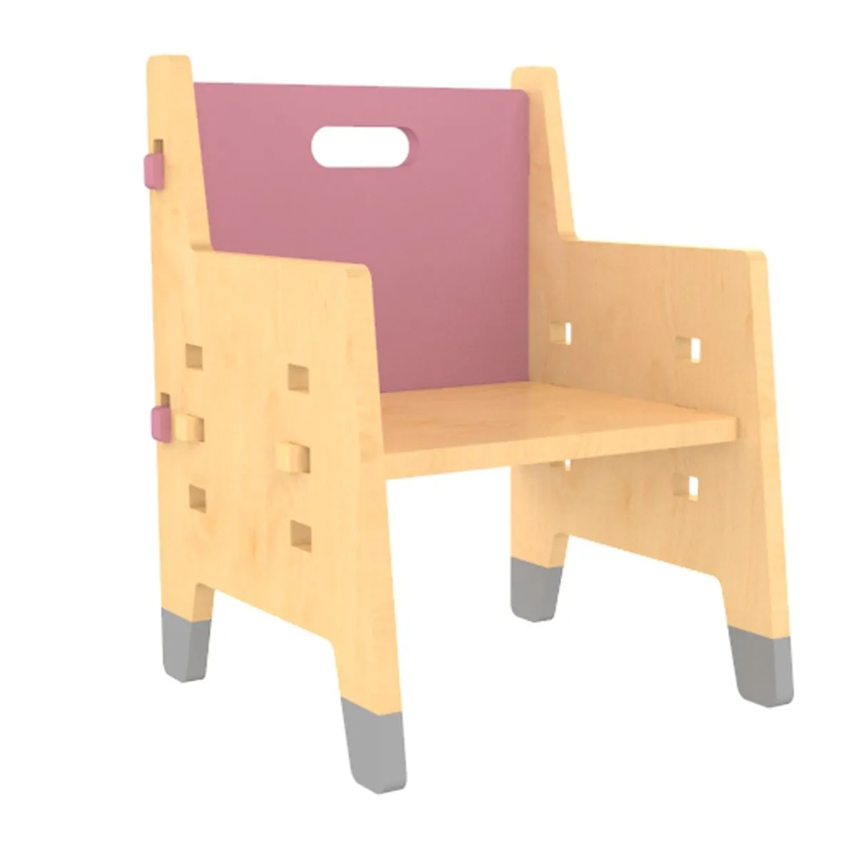 X&Y Purple Mango Weaning Chair - Pink