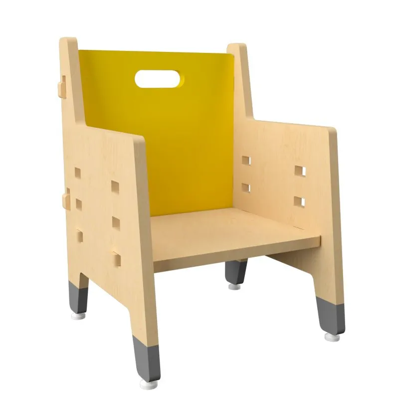 X&Y Purple Mango Weaning Chair - Yellow