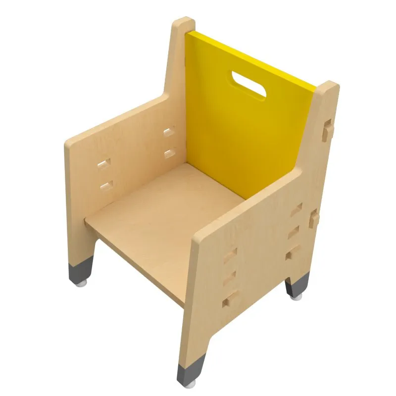 X&Y Purple Mango Weaning Chair - Yellow