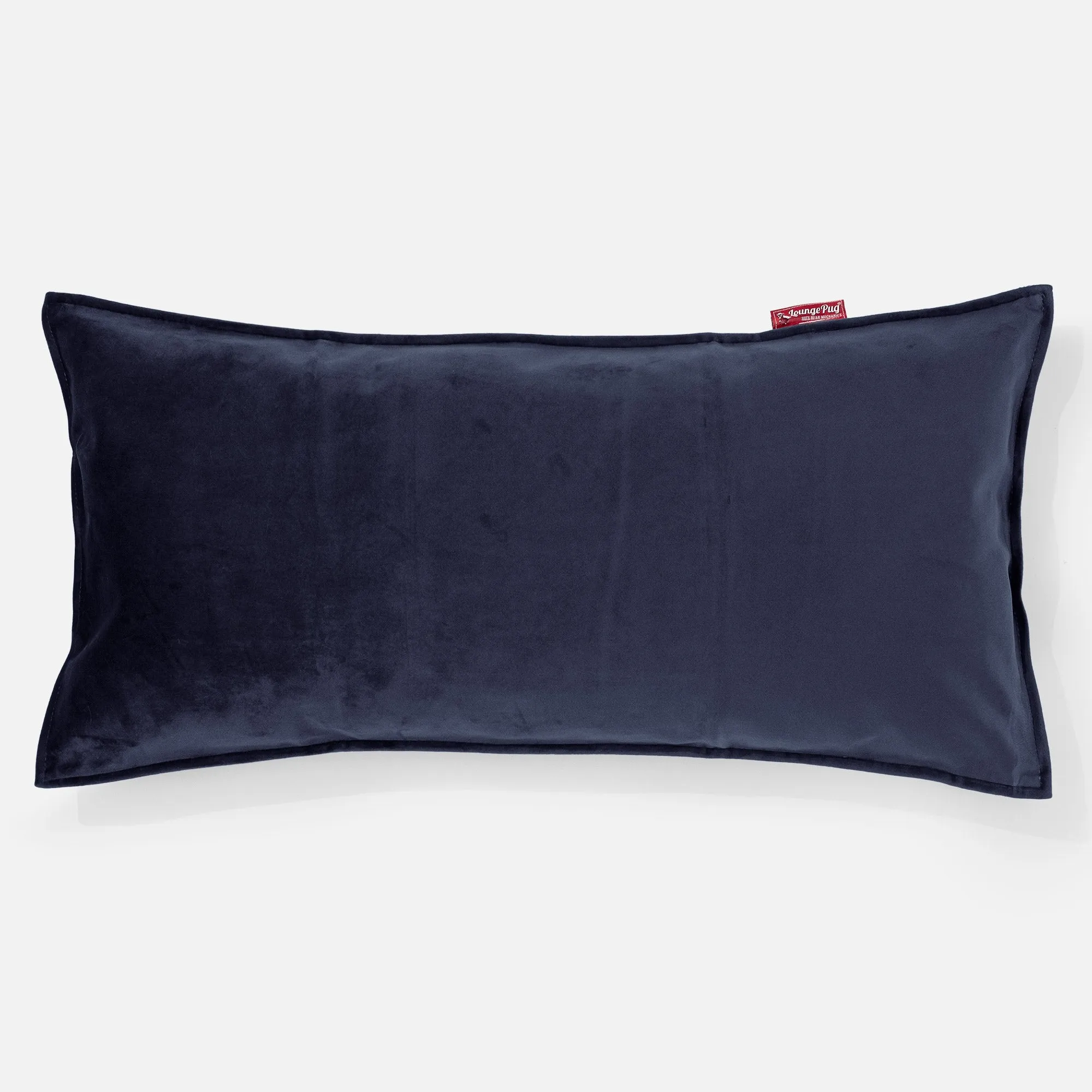 XL Rectangular Support Cushion Cover 40 x 70cm - Velvet Midnight Blue