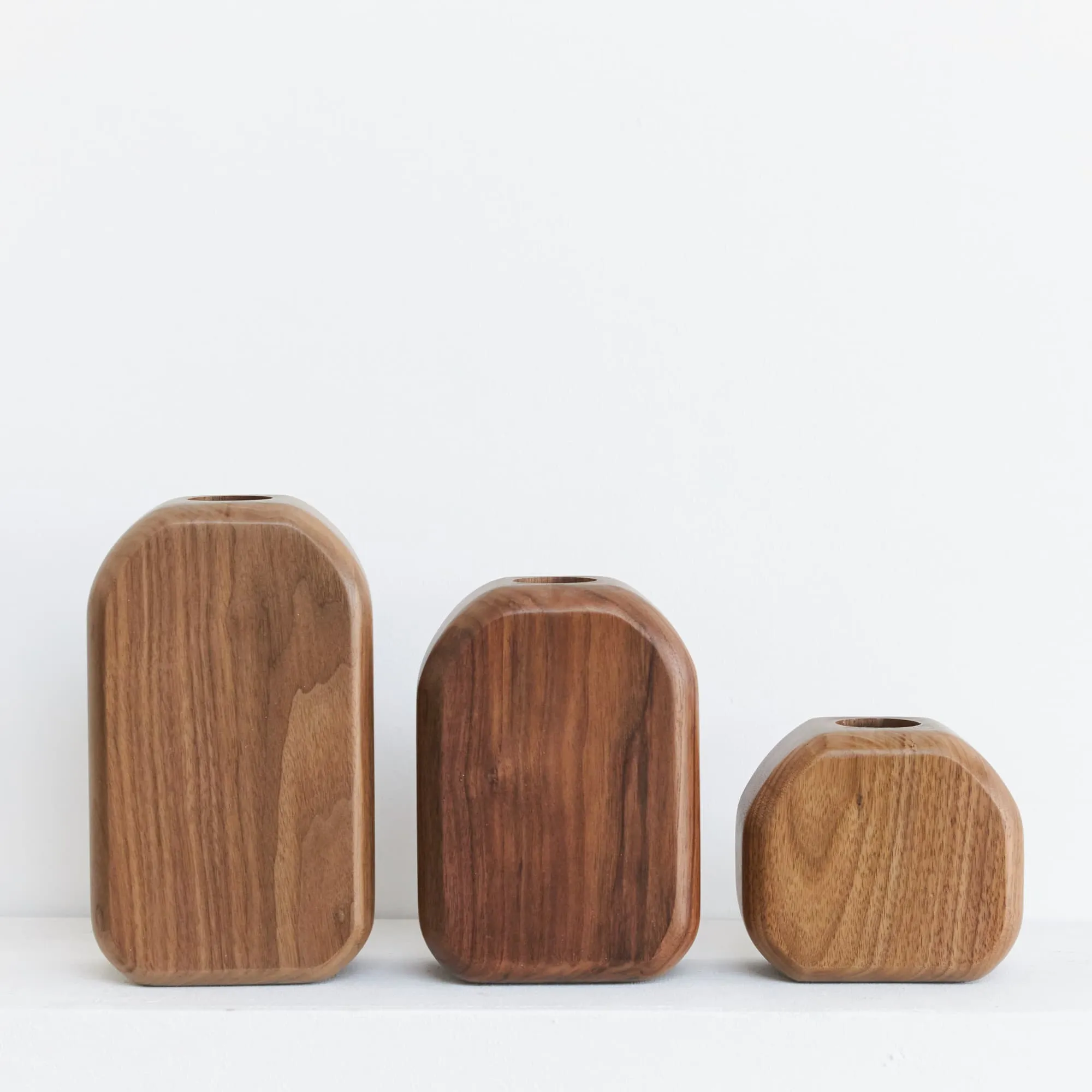 Zero Waste Wood Vases